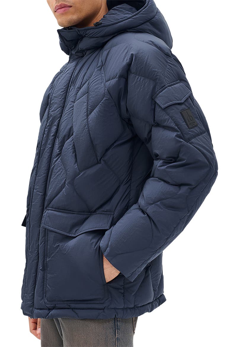 Dane Quilted Shield Jacket, Alternate, color, SALUTE