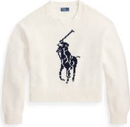 Polo Ralph Lauren Big Pony Cotton Crewneck Sweater