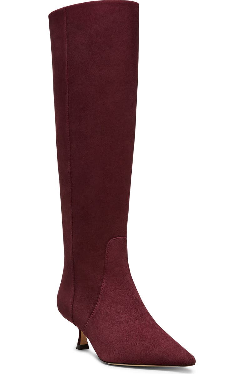 Stuart Weitzman Naomi 50 Boot, Main, color, Cabernet Suede