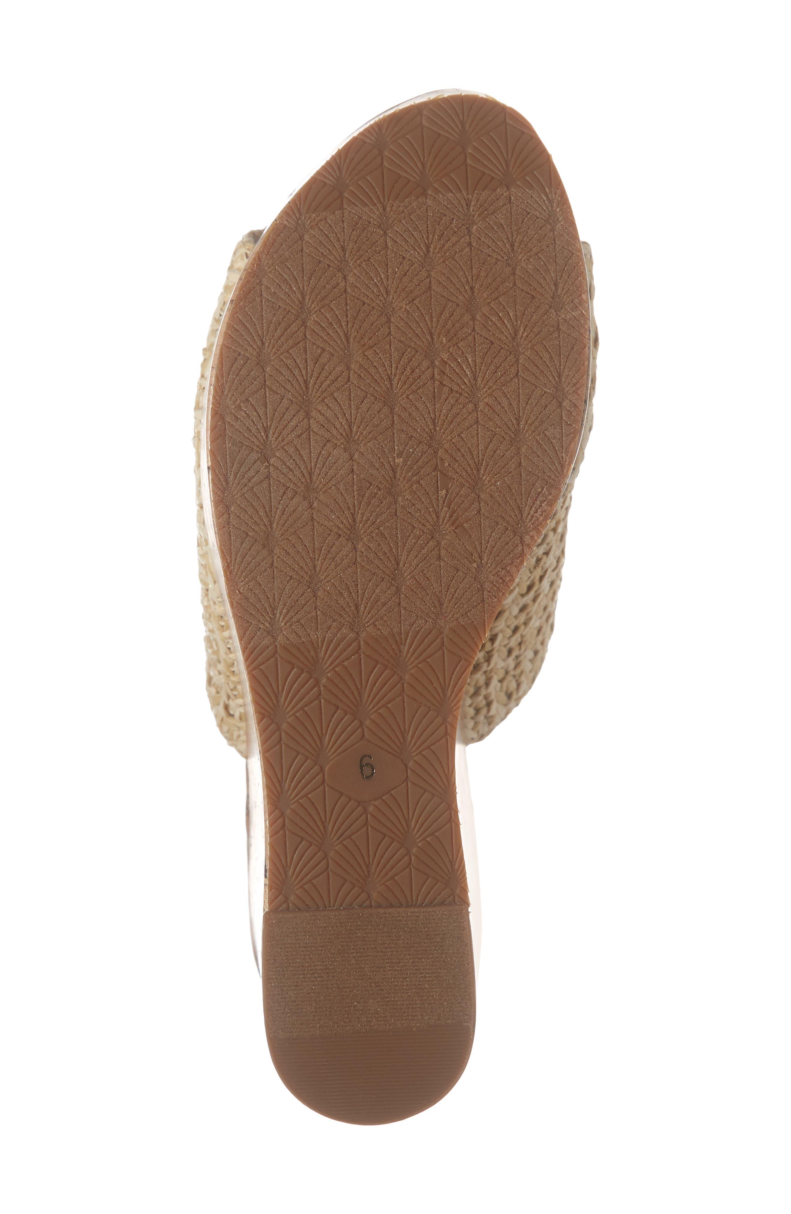Perennial Vegan Wedge Sandal, Alternate, color, NATURAL RAFFIA