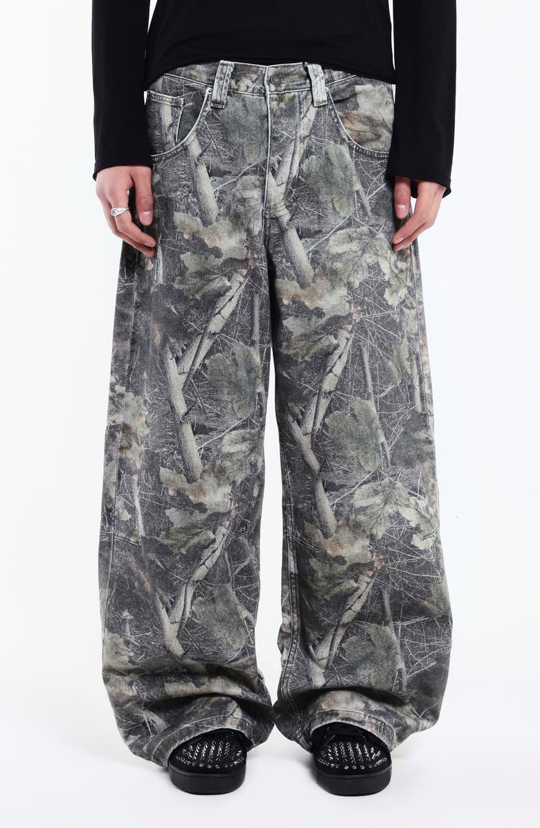 JADED LONDON Colossus Jeans, Main, color, Camo