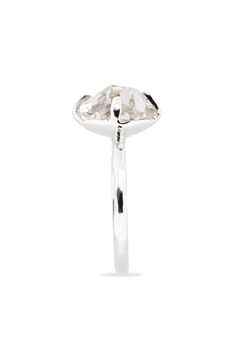 Child of Wild Mohawk River Herkimer Ring, Alternate, color, Silver
