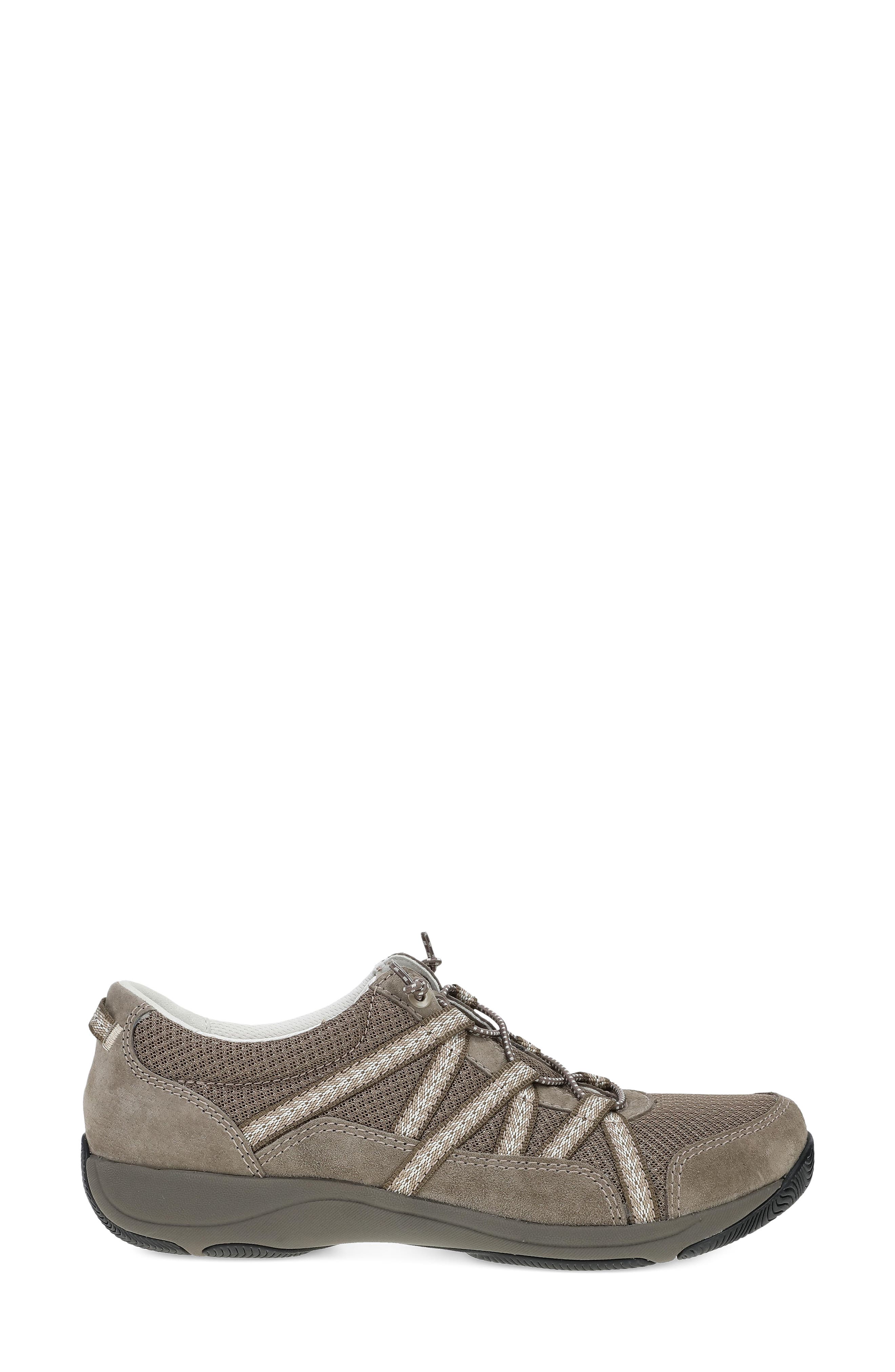 Harlyn Sneaker, Alternate, color, WALNUT SUEDE