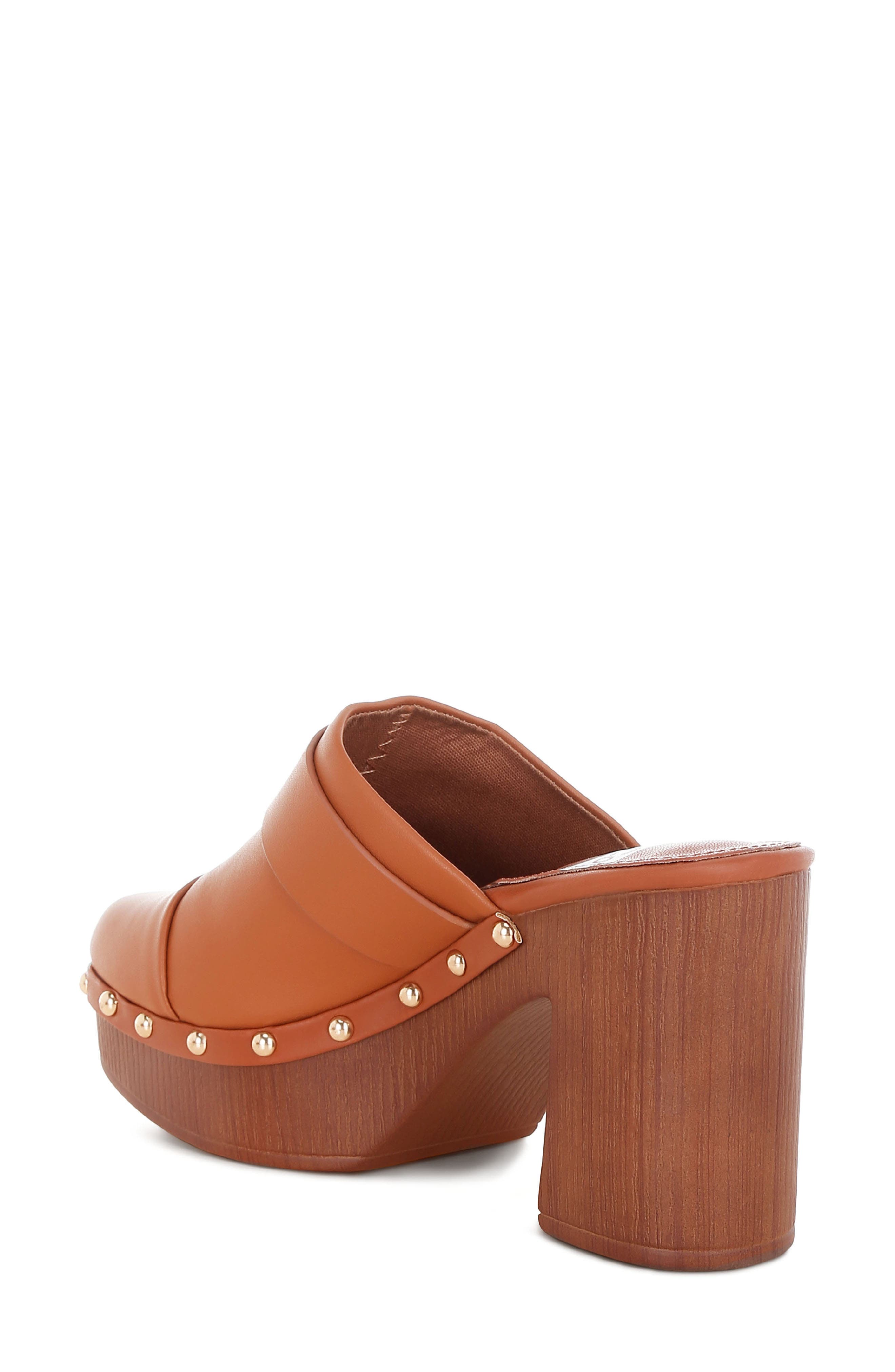 Rag & Co Septim Clog, Alternate, color, Tan