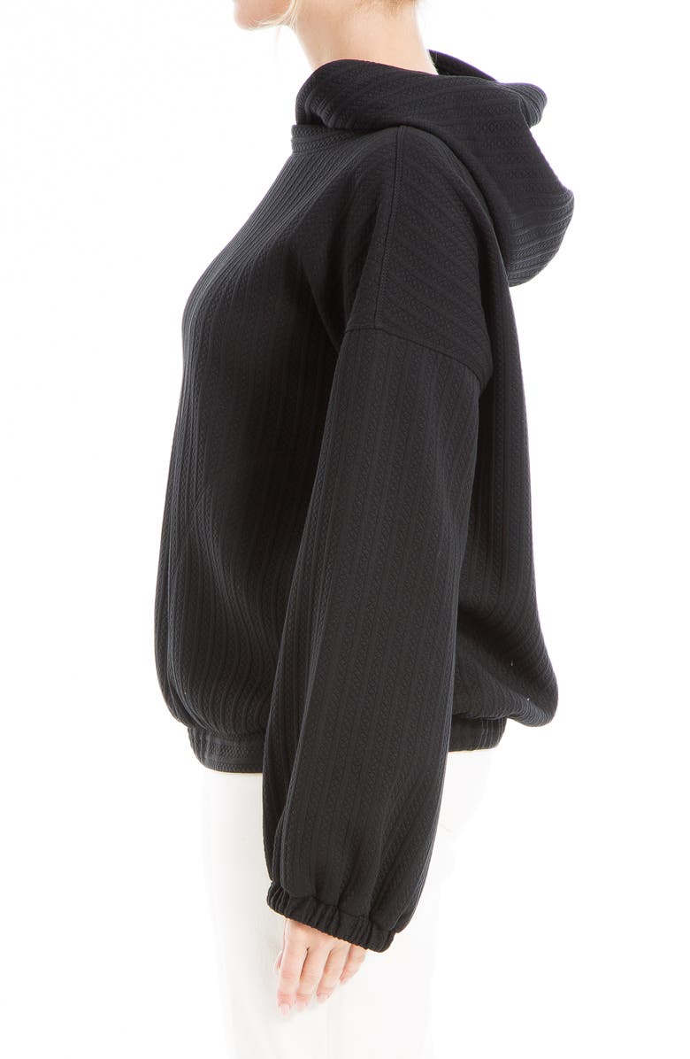 MAX STUDIO Textured Puff Sleeve Pullover, Alternate, color, 