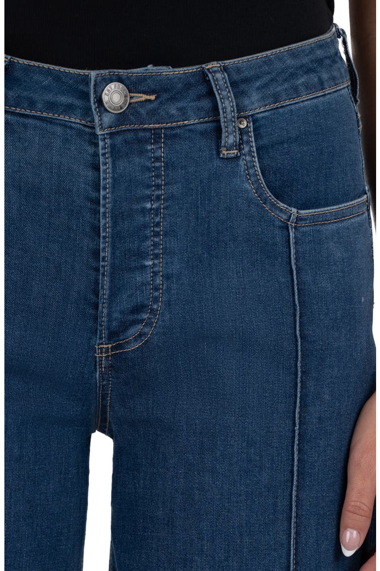 Margo Cuffed Pintuck Wide Leg Jeans, Alternate, color, PERSIST