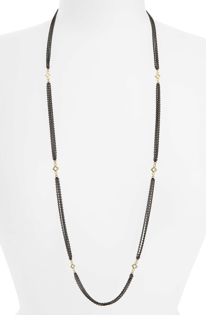 Armenta Old World Beaded Station Necklace, Main, color, 