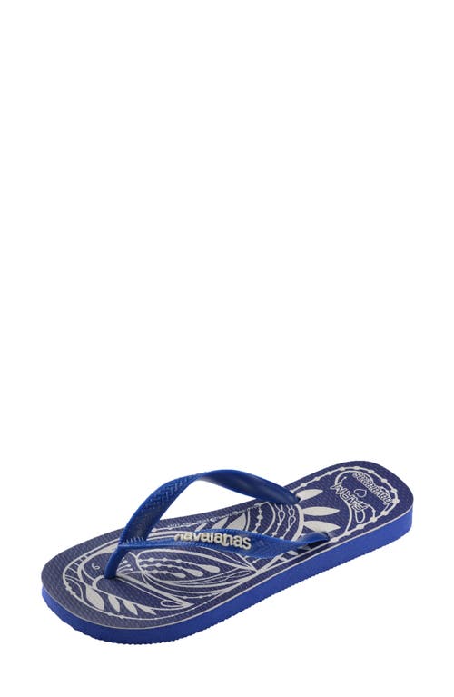 HAVAIANAS HAVAIANAS X FARM RIO LACE NATURE FLIP FLOP