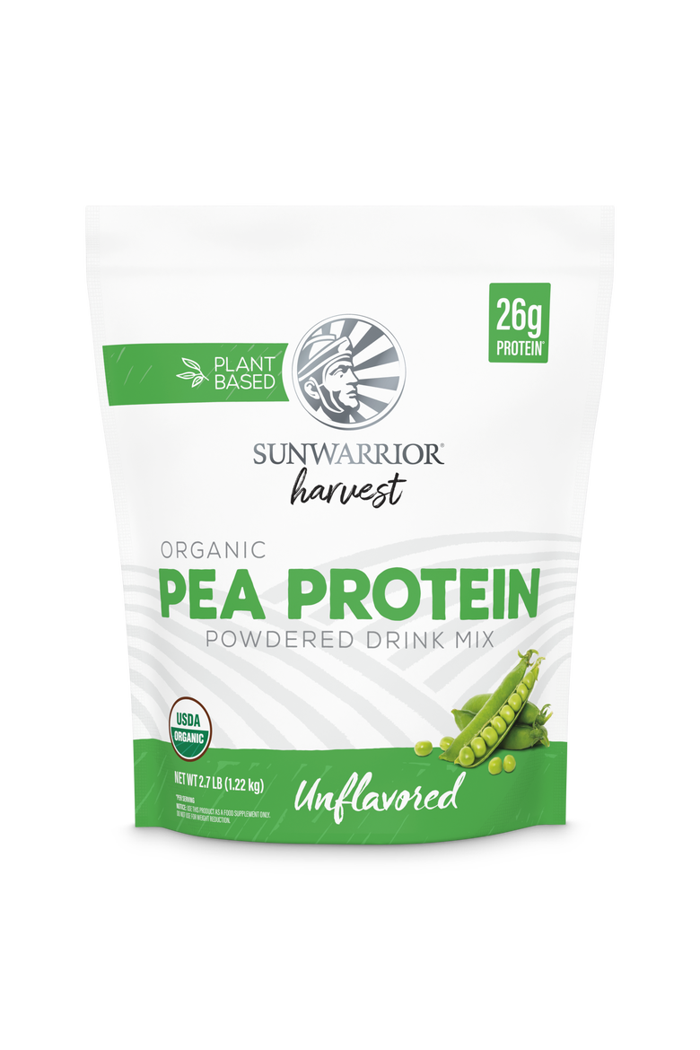 Organic Harvest Pea Protein Powder 1225g Pouch, Main, color, No Color