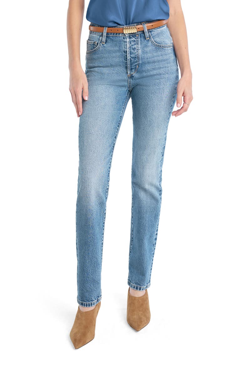 The Jen Straight Leg Jeans, Main, color, HAINES