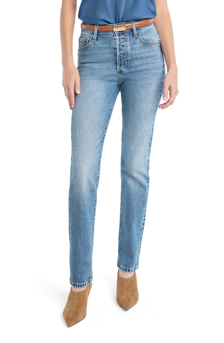 Favorite Daughter The Jen Straight Leg Jeans, Main, color, Haines