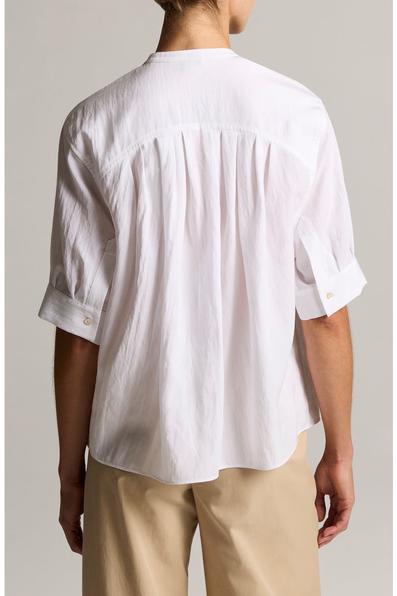 Pleated Top, Alternate, color, OPTIC WHITE