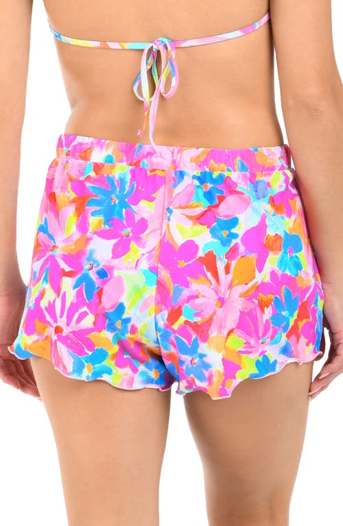 Citrus Merrow Cover-up Shorts In Multi