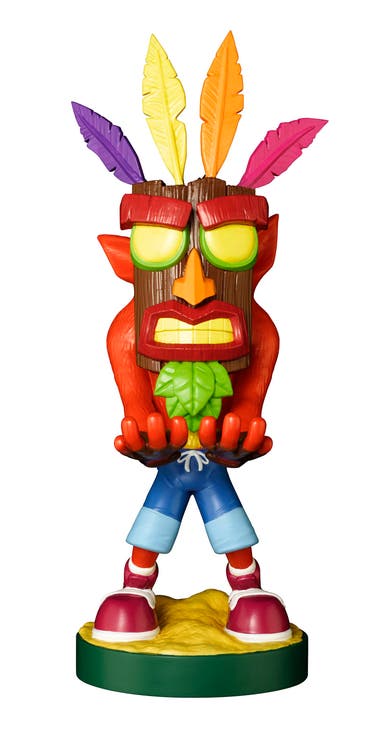 Cable Guy Phone/Controller Holder Crash Bandicoot, Crash Aku Aku