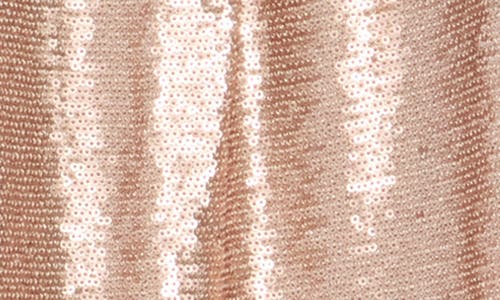 L'agence Allanah Sequin Wide Leg Pants In Neutral