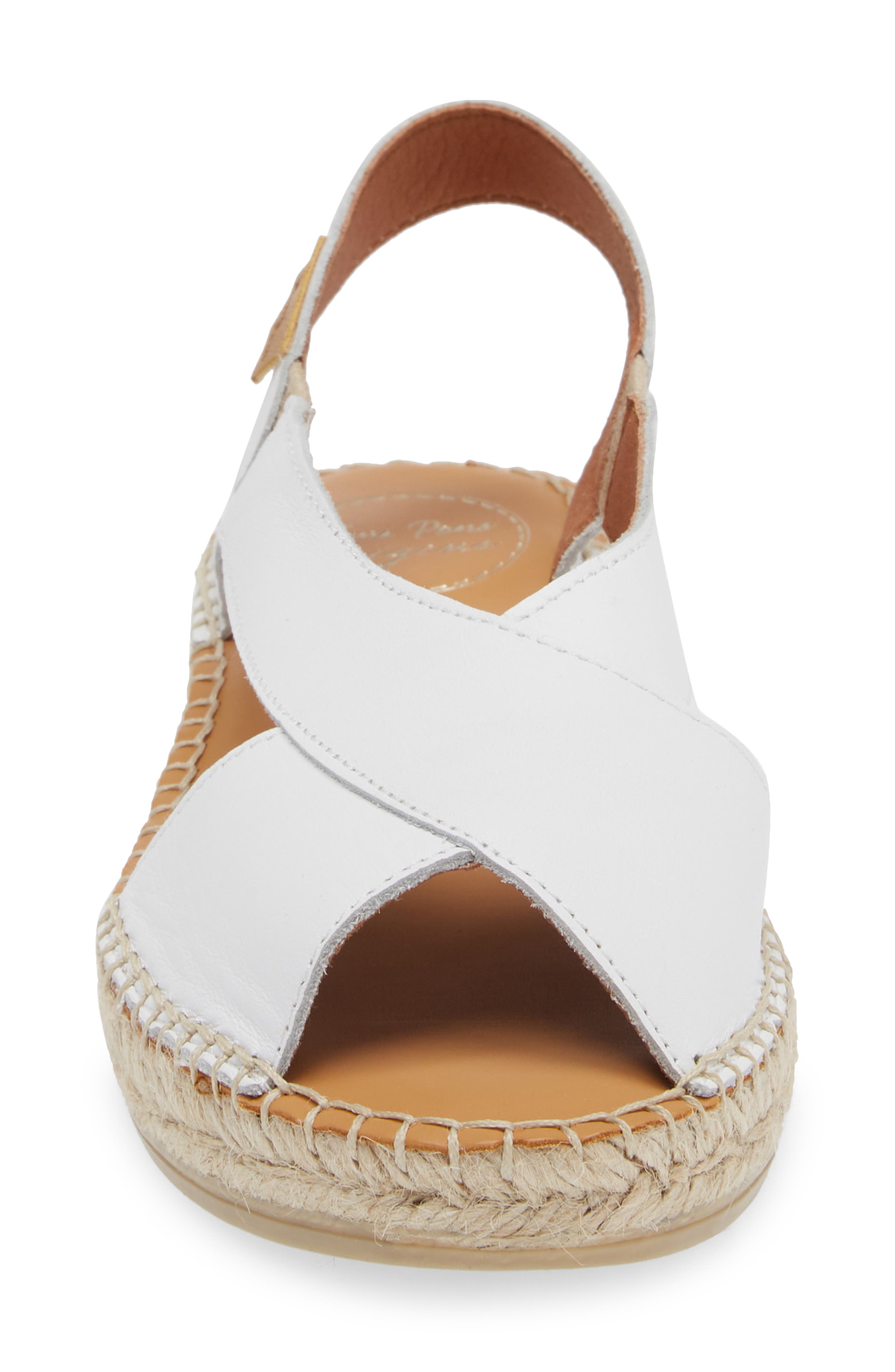 Toni Pons Elda Espadrille Sandal, Alternate, color, White