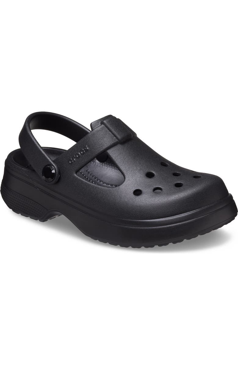 CROCS Kids' Classic Mary Jane Clog, Main, color, Blk