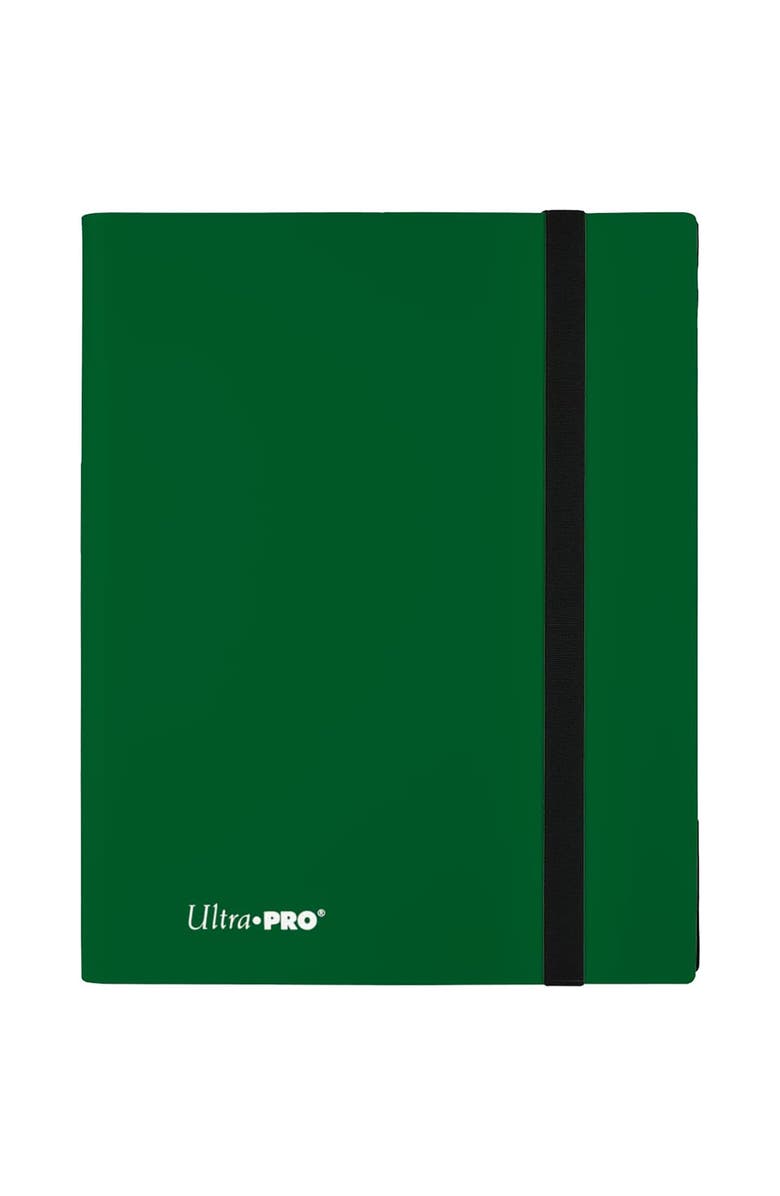 Ultra PRO Eclipse 9Pocket Probinder Forest Green Holds 360 Cards, Main, color, Multicolored