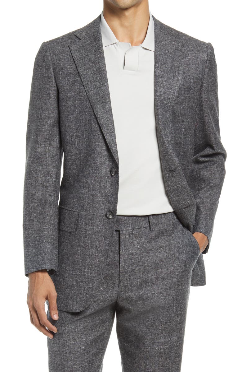 Suitsupply Lazio Slim Fit Wool Blend Suit, Alternate, color,
