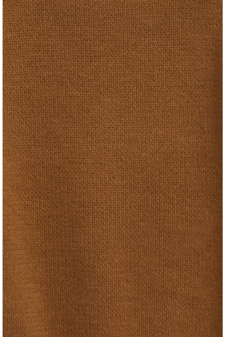 Mush Monster Jacquard Organic Cotton Sweater, Alternate, color, DARK BROWN