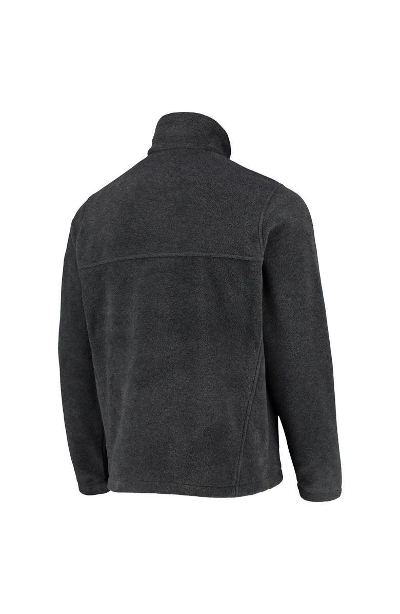 Columbia Men's Columbia Charcoal Milwaukee Brewers Full-Zip Flanker Jacket, Alternate, color,