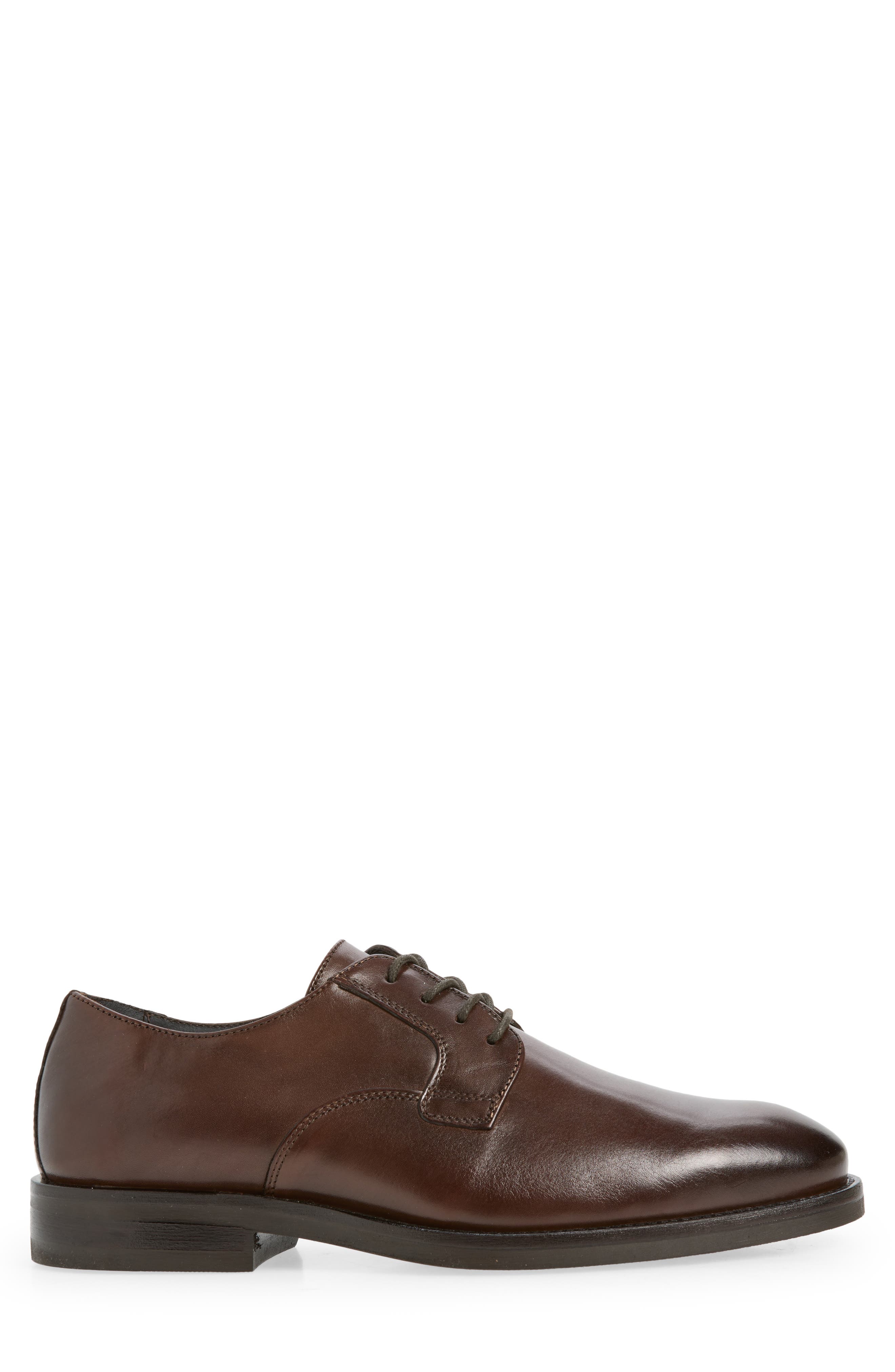 Michael Plain Toe Derby, Alternate, color, BROWN MAHOGANY