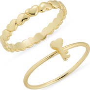 ARGENTO VIVO Set of 2 Rings