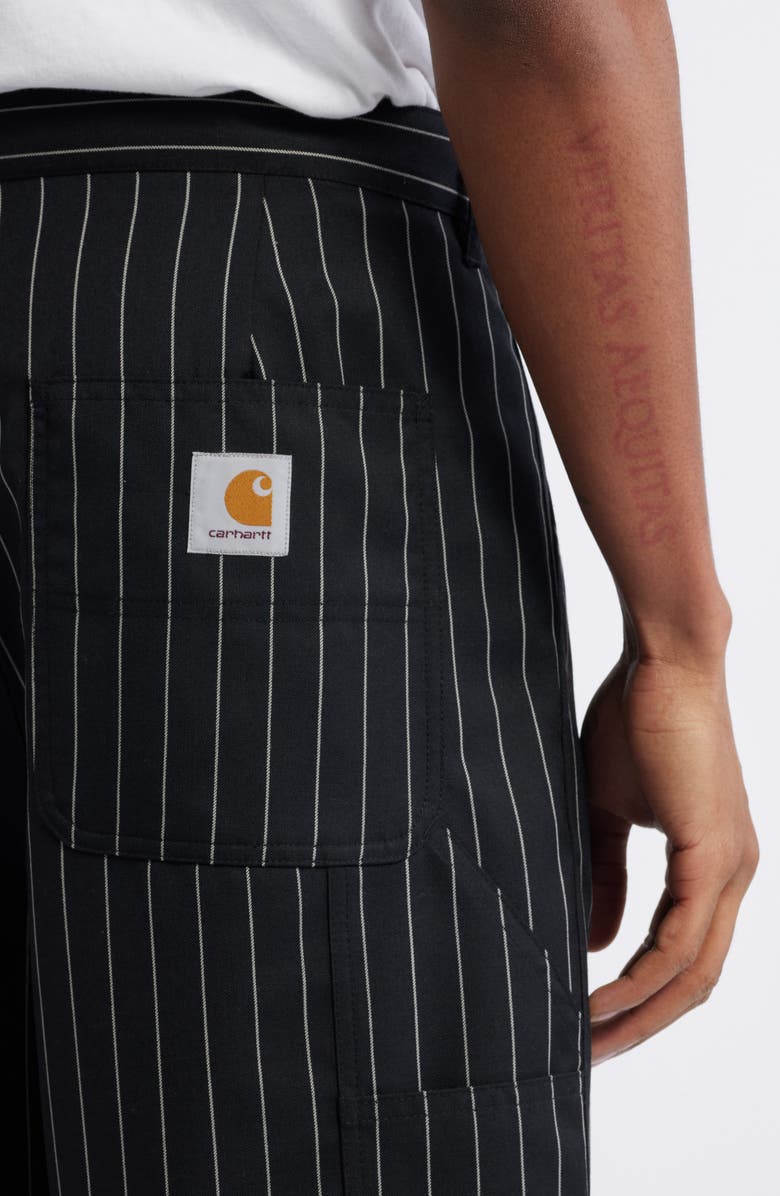 Carhartt Work In Progress Seaton Pinstripe Pants, Alternate, color, 