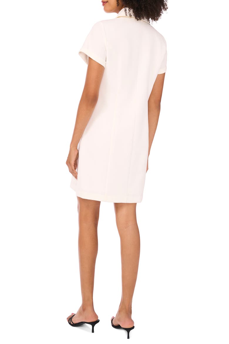 Laguna Scuba Knit Shirtdress, Alternate, color, NEW IVORY