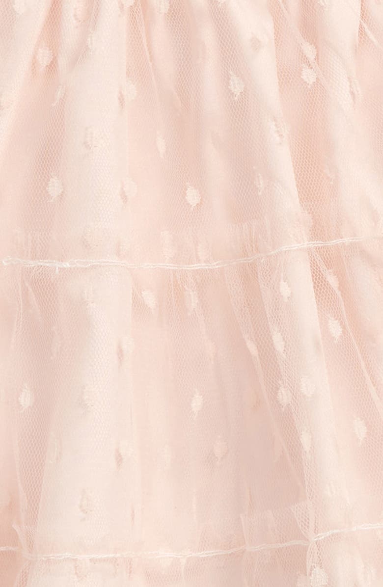 Nordstrom Tiered Clip Dot Dress with Bloomers, Alternate, color,