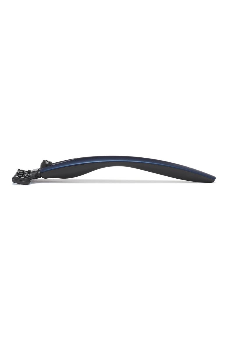 R1 Matte Razor and Stand Set, Alternate, color, BLUE