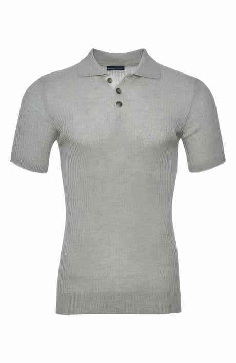 Emanuel Berg Rib Merino Wool Knit Polo