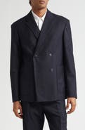 Dries Van Noten Barleys Double Breasted Wool Sport Coat