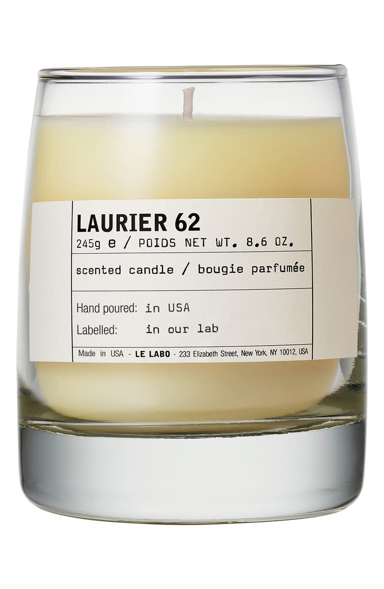 Le Labo Laurier 62 Classic Candle, Main, color, 