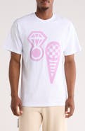ICECREAM Checkers Graphic T-Shirt