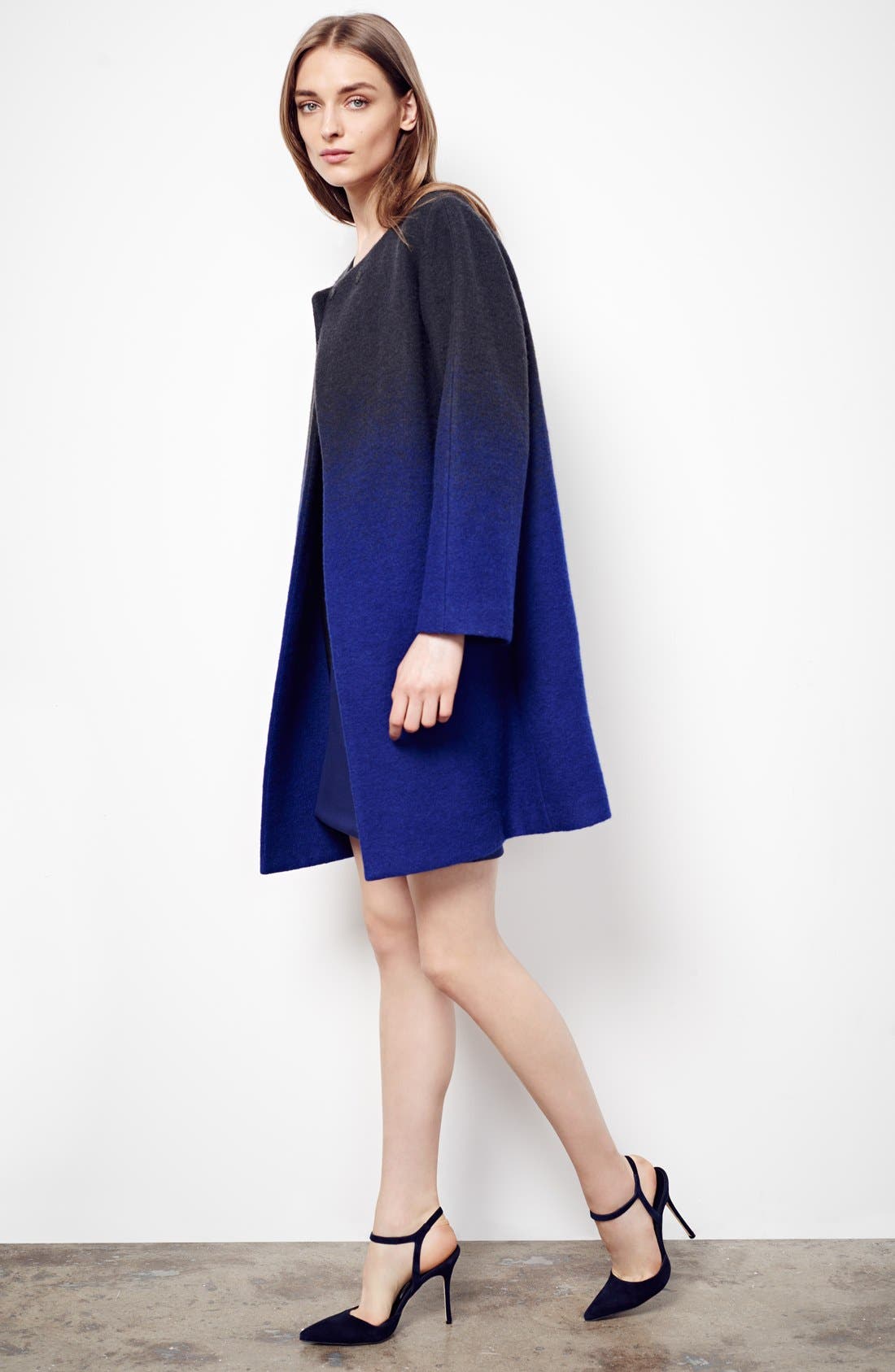 Manolo Blahnik 'Minis' Ankle Strap Pump, Alternate, color, 