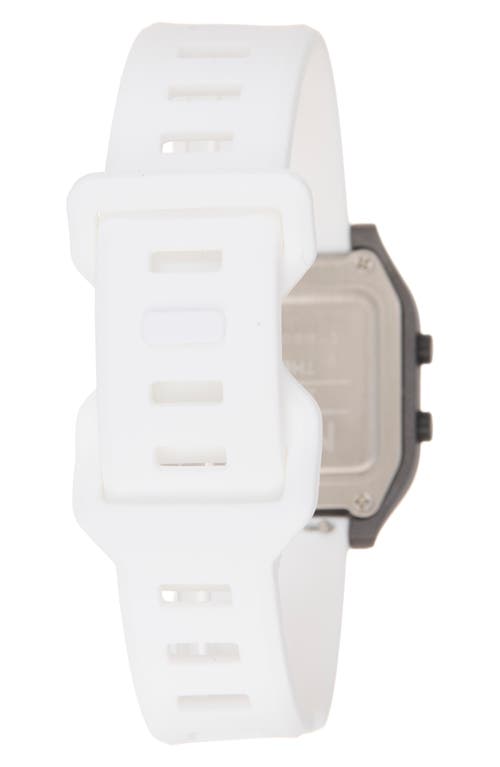 Nixon The Ripper Silicone Strap Digital Watch, 36.5mm In Multi