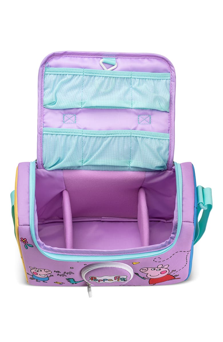 tonies Peppa Pig Listen 
Play Bag, Alternate, color, Purple Multi