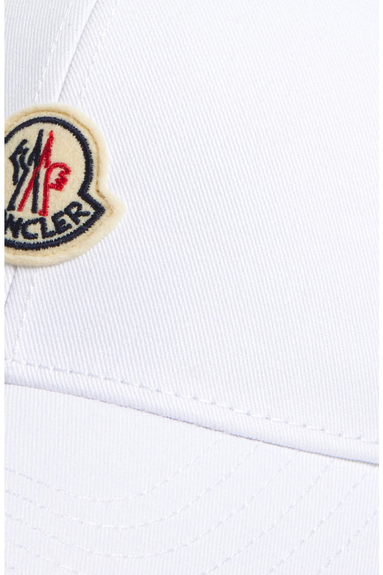 Logo Patch Adjustable Baseball Cap, Alternate, color, WHITE