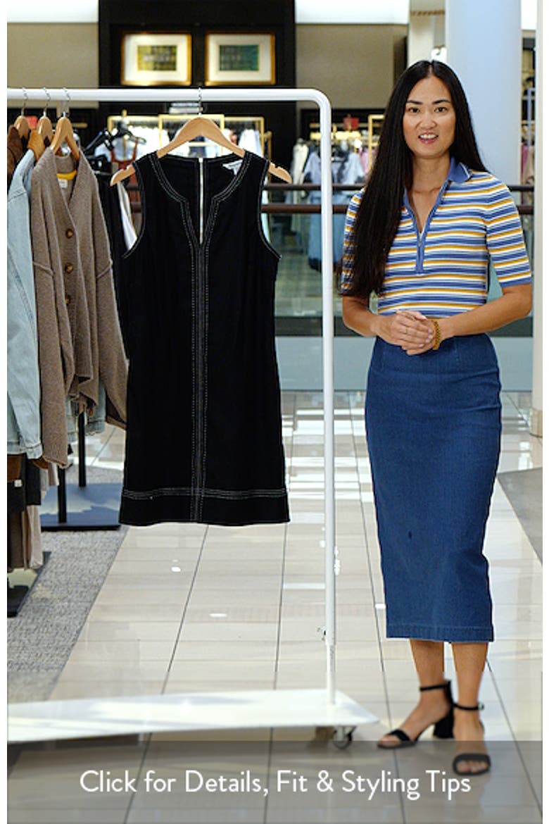 Palm-a-Dora Split Neck Bay Shift Dress video