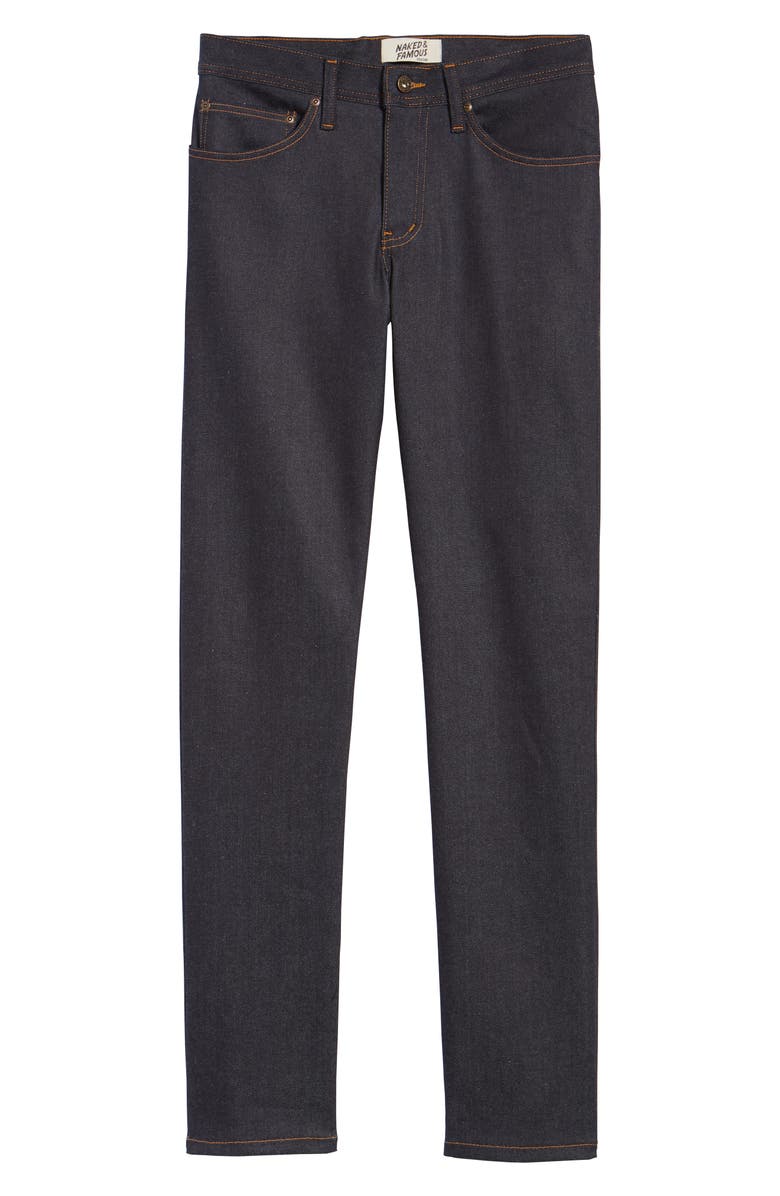 Naked & Famous Denim Weird Guy Slim Fit Jeans, Alternate, color, 