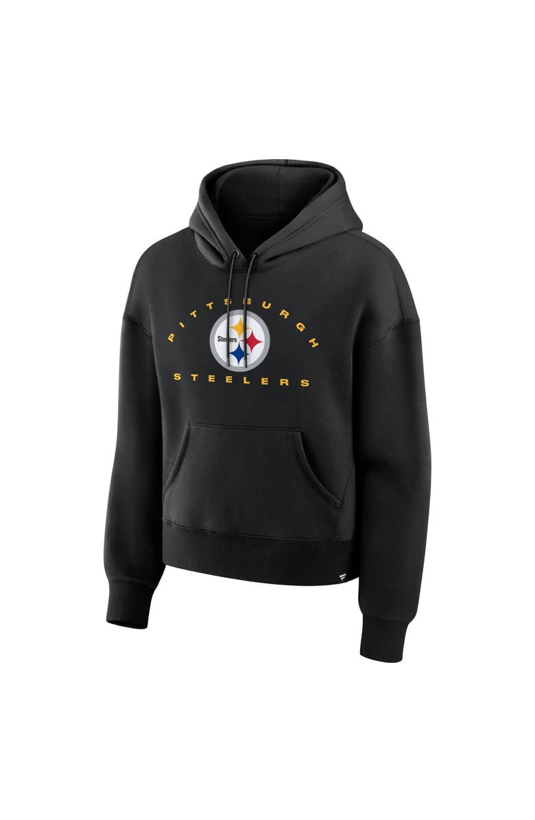 FANATICS Women's Fanatics Black Pittsburgh Steelers Eligible Receiver Legacy Pullover Hoodie, Alternate, color, Black