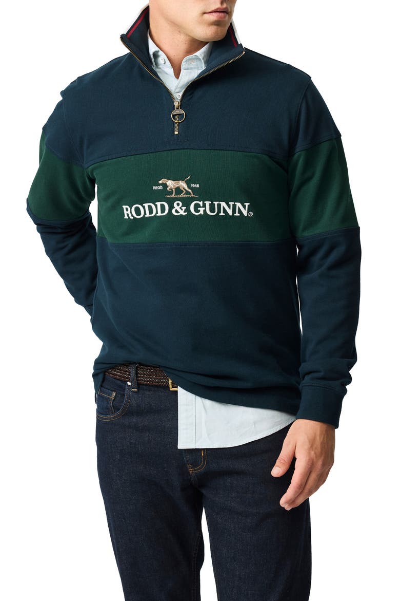 Foresters Peak Quarter Zip Pullover, Main, color, ECLIPSE