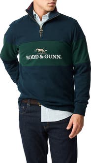Rodd & Gunn Foresters Peak Quarter Zip Pullover