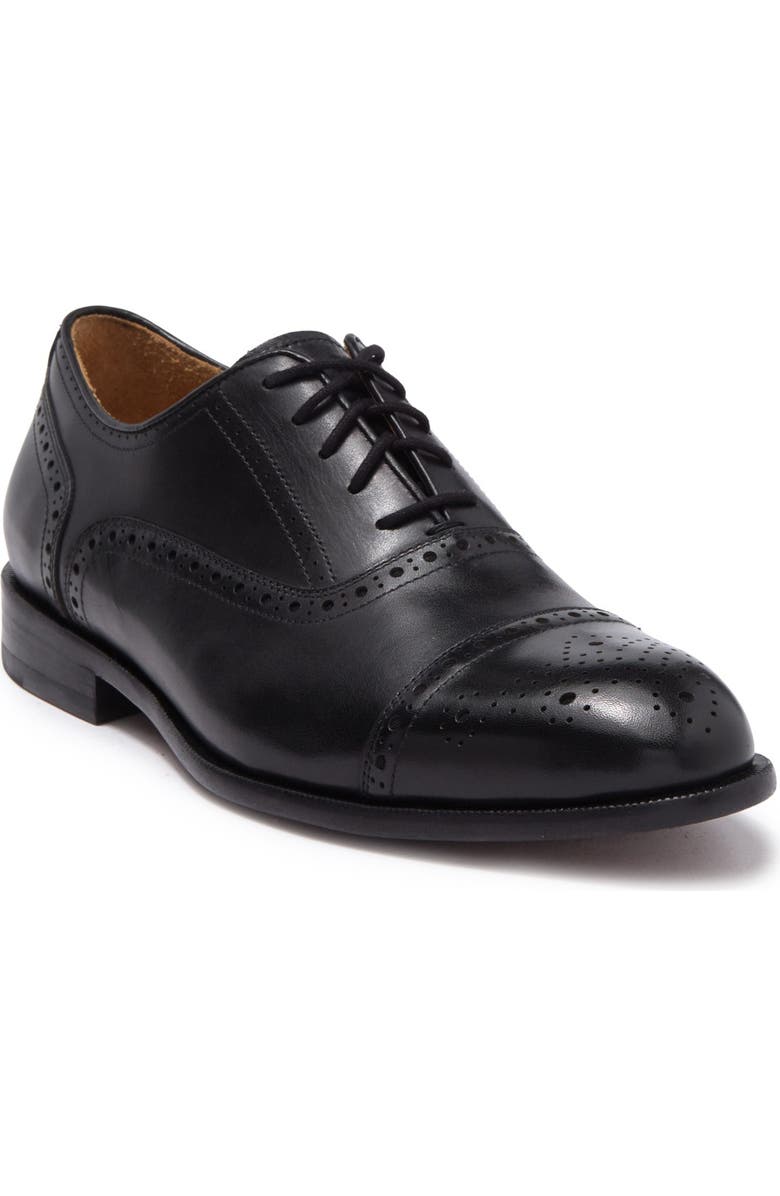CURATORE Modica Leather Semi Brogue Derby, Main, color,