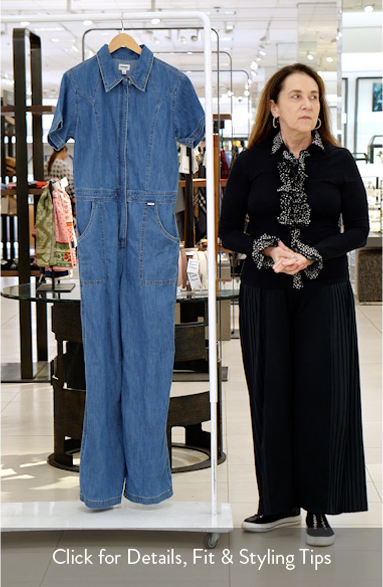 Denim Jumpsuit, sales video thumbnail