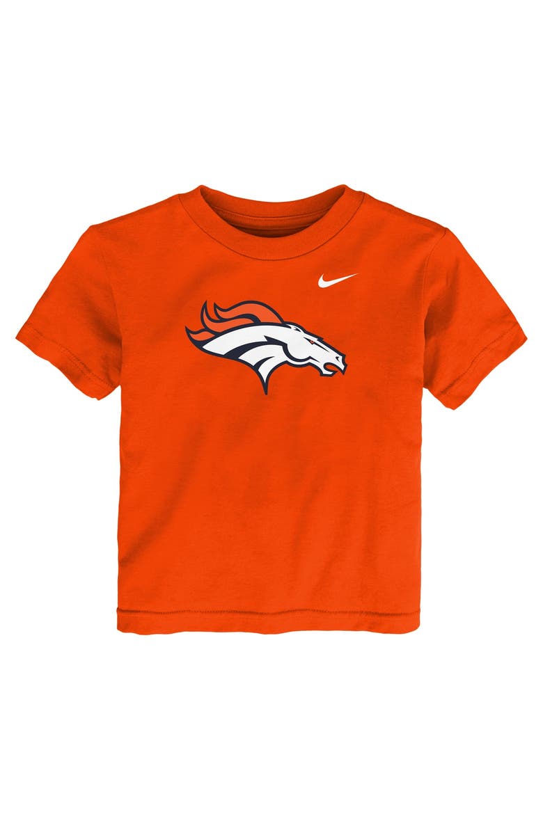 Toddler Nike Orange Denver Broncos Logo T-Shirt, Main, color, Orange
