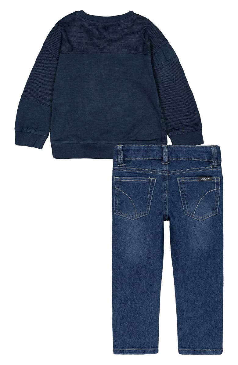 Joe's Jeans Thermal Top & Jeans, Alternate, color, True Navy