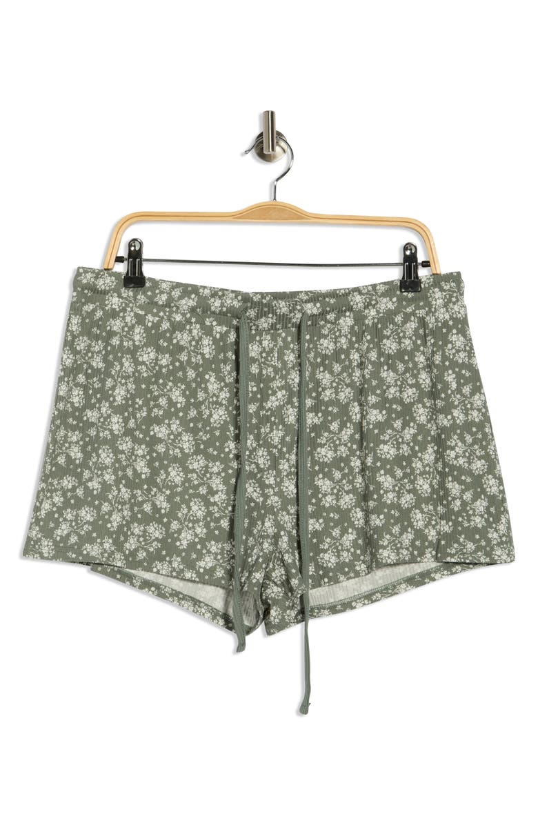 Laura Ashley Meadow Short Pajamas, Alternate, color, Agave Green/ Meadow Breeze