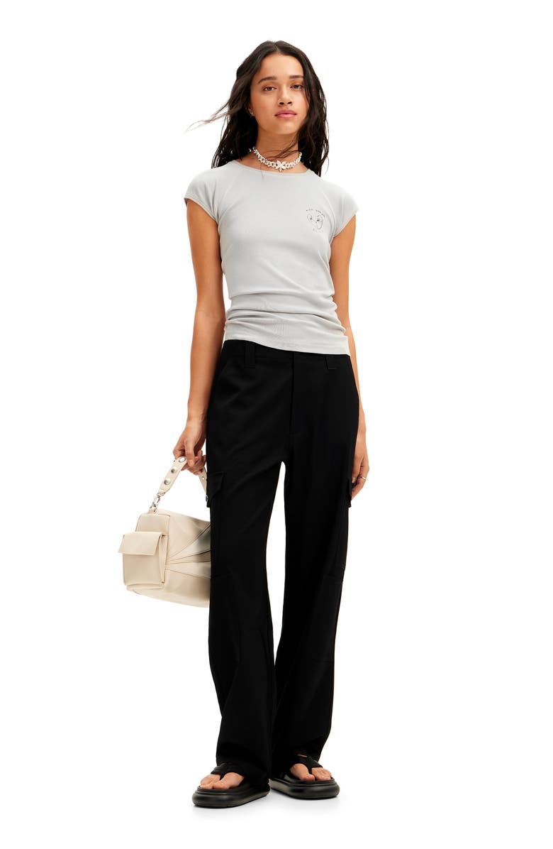 Desigual Shiny Heart Top, Alternate, color, 